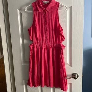 BCBG  Pink dress with cutouts
